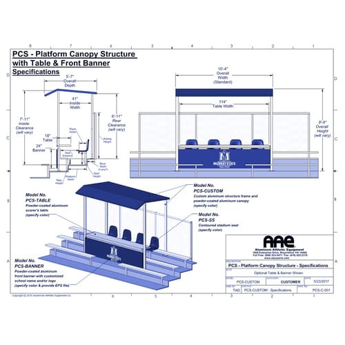 Platform Canopy Structure (PCS)