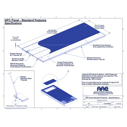 Aluminum Pit Cover (APC)