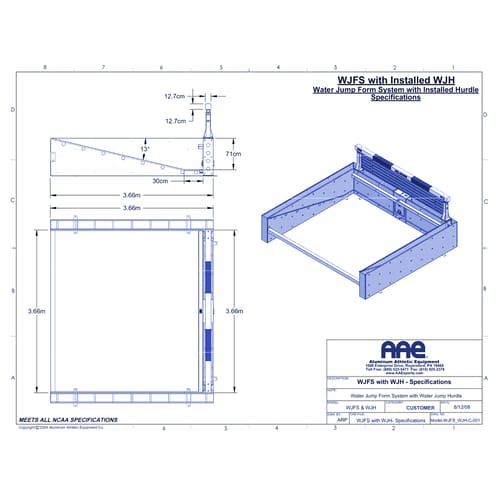 Steeplechase Water Pit Form System (WJFS)