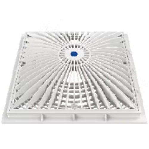 12MFxxx: 12" Square MoFlow™ Suction Outlet Cover and Mud Frame