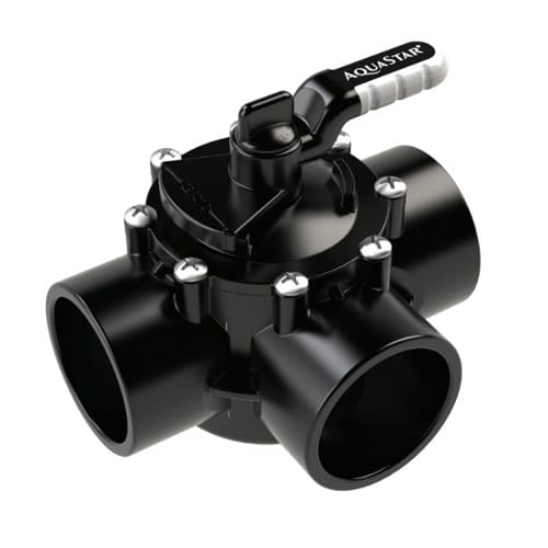 AV3W20C: FlowStar® 3-Way Valve, 2" Socket x 2.5" Spigot