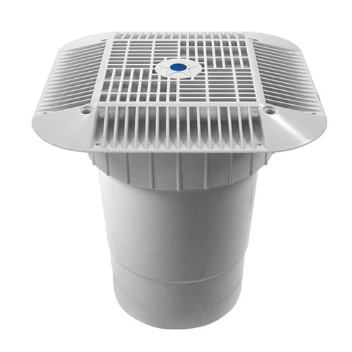 14" Square Anti-Entrapment Suction Outlet with PVC Side 3" Socket x 4" Spigot Port Sump (914xxxSSB) preview 1