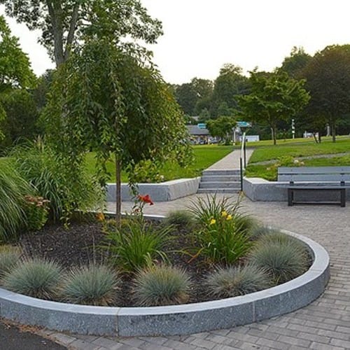 Vertical 5-to-8-Inch Granite Curbing