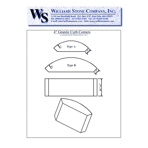Corners – 4 Inch Corners