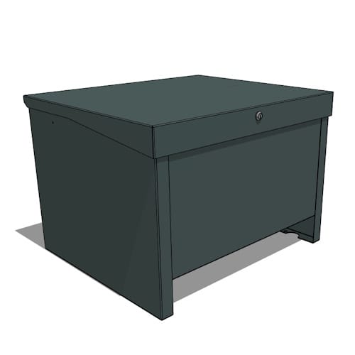 Deluxe Lockable Steel Aeration Cabinet (SC28N)