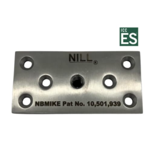 NBMIKE - Slim Glass Rail Mount