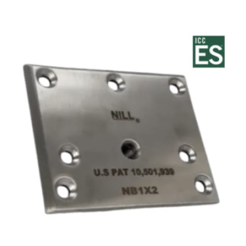 NB1X2 - Universal Glass Rail Mount