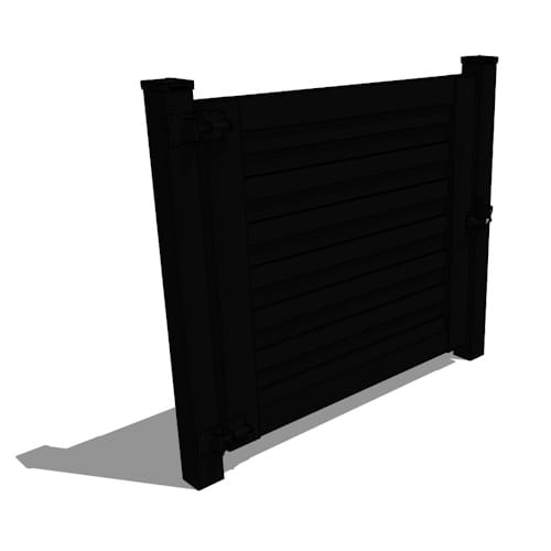 SLEEKFENCE Shadora Horizontal Single Gate