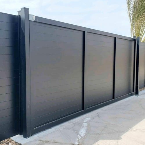 Full Privacy Double Gate - SLEEKFENCE Lineara preview 2