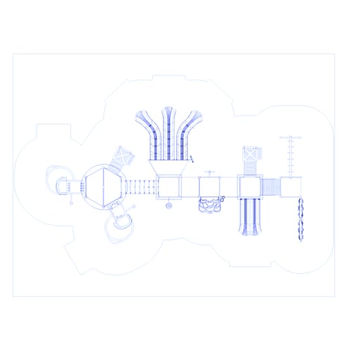 Play Structure: Carolina Woods (PMF044)