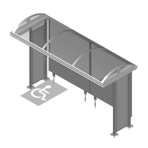 Bus Shelter: Sierra Series (90003-00)