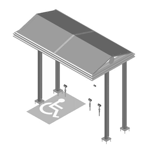 Bus Shelter: Sierra Series (90005-00)