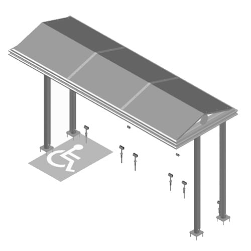 Bus Shelter: Sierra Series (90006-00)
