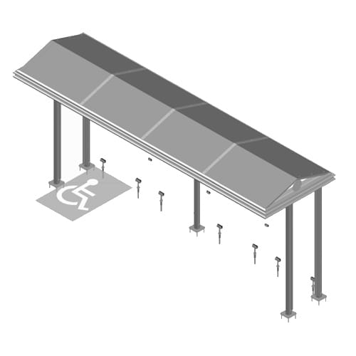 Bus Shelter: Sierra Series (90007-00)