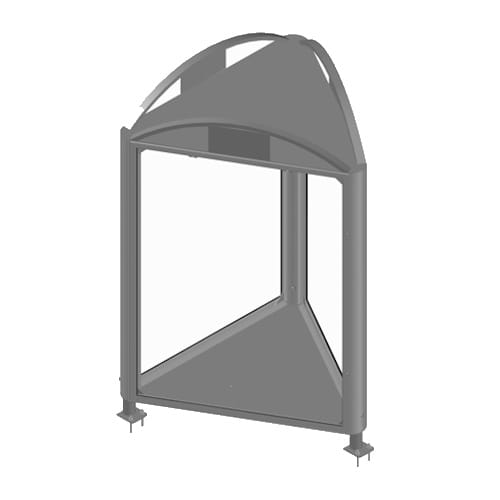 Free Standing Displays: Advertising Box (92002-00)