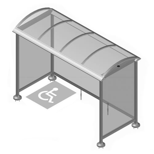 Bus Shelter: Euro Series (90017-00)