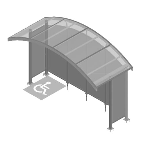 Bus Shelter: Pacific Series (90019-00)