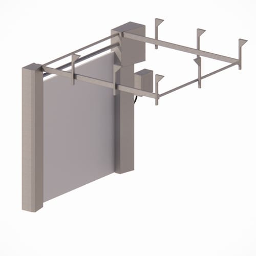 Raptor Rigid High Speed XL Security Door - RH Drive - Low Head Room