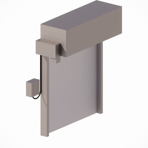 Raptor Rigid Security Door - LH Drive - Radial