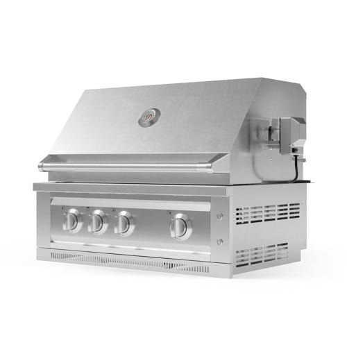 SKU 66900: Outdoor Kitchen Stainless Steel Platinum Grill- 33 inch, Natural Gas