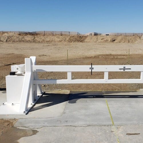 DSC7090 M30/P1 Rated Crash Beam Barricades