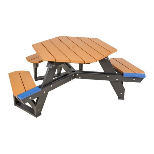 Wheelchair Accessible - 1 Chair Hex Table preview 2