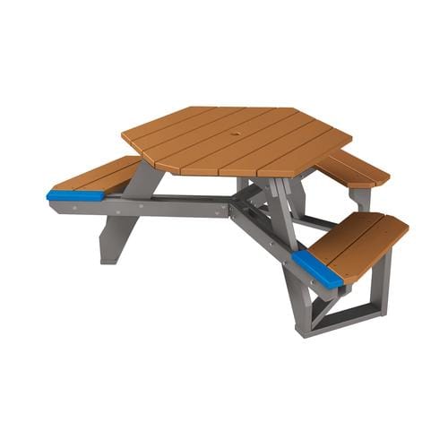 Wheelchair Accessible - 1 Chair Hex Table preview 3