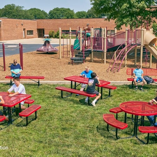 The City™ Series Square Wheelchair Accessible Picnic Tables preview 5