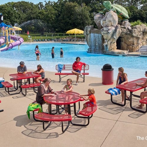 The City™ Series Square Wheelchair Accessible Picnic Tables preview 6