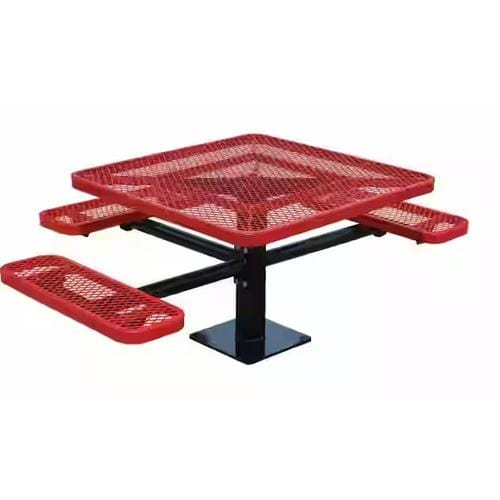 The City™ Series Square Pedestal ADA Picnic Tables