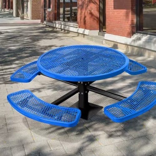 The City™ Series Round Pedestal Picnic Tables preview 2
