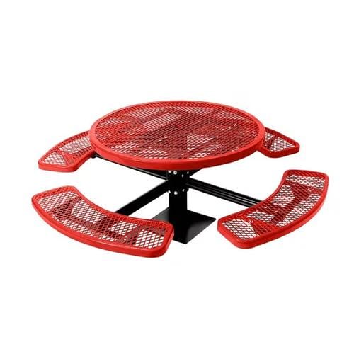 The City™ Series Round Pedestal Picnic Tables preview 3