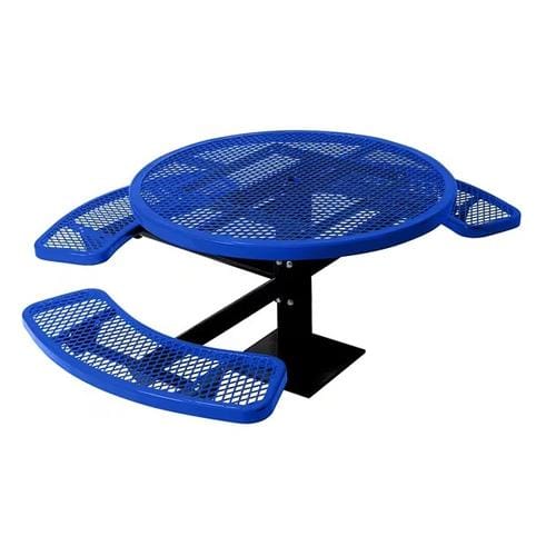 The City™ Series Round Pedestal ADA Picnic Tables preview 2