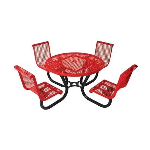 The City™ Series Round 4-Chair Picnic Table preview 3