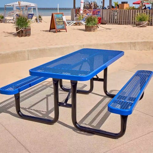 SuperSaver™ Commercial Rectangular Picnic Tables