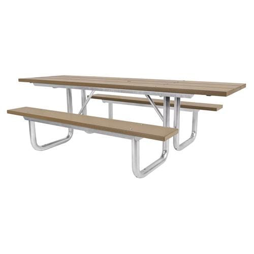 Sienna 8' Double ADA Picnic Table, Rectangular preview 2