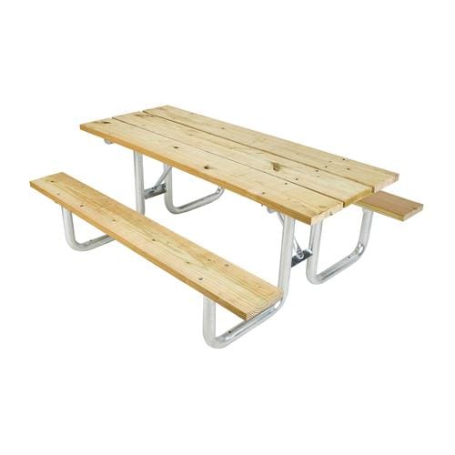 Outpost Wood Picnic Table, Rectangular preview 2