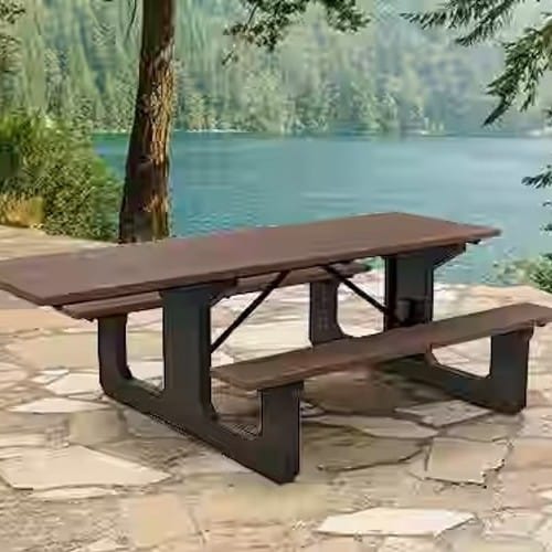 Goliath Commercial Wheelchair Accessible Picnic Table