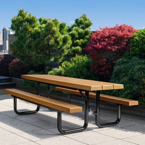 BarcoBoard Heavy-Duty Picnic Table, Rectangular preview 2