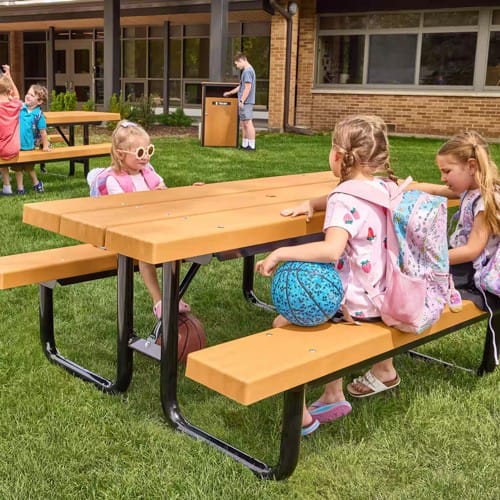 BarcoBoard Heavy-Duty Picnic Table, Rectangular preview 3