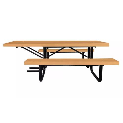 BarcoBoard™ Steel Frame Rectangular Wheelchair Accessible Picnic Tables