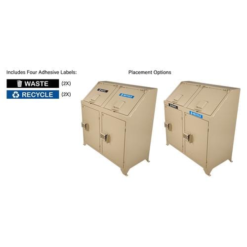 Bear-Proof Trash Receptacle, Double preview 4