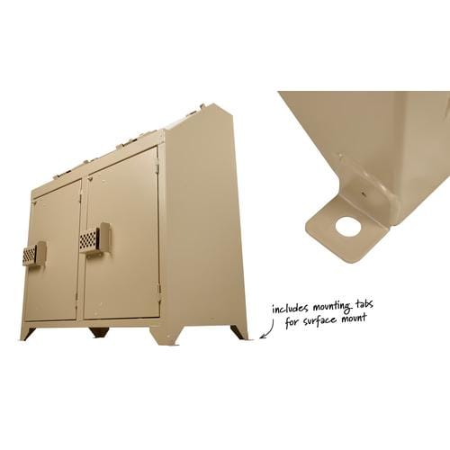 Bear-Proof Trash Receptacle, Double preview 8