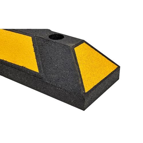 Striped Rubber Wheel Stops preview 3