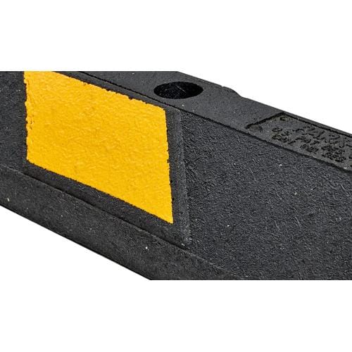Striped Rubber Wheel Stops preview 4