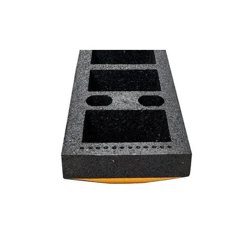 Striped Rubber Wheel Stops preview 6
