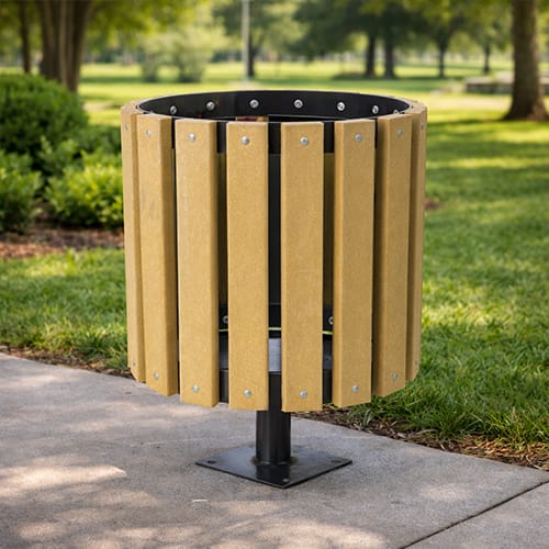 Trash Receptacle Holder  preview 1