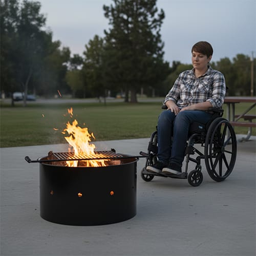 ADA Non-Adjustable Fire Ring  preview 2