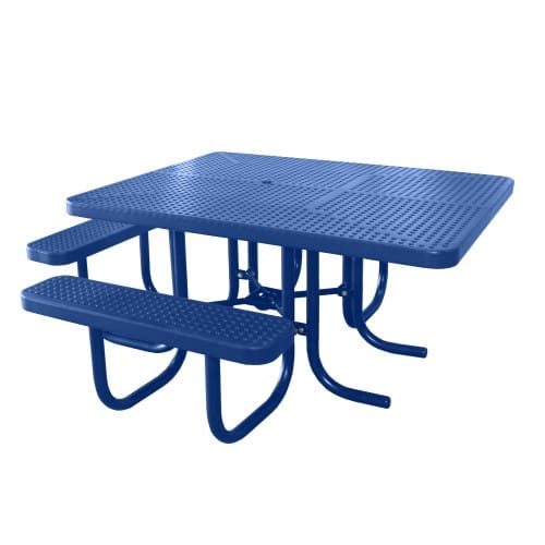 4'x5' ADA Accessible Table Perforated Steel Free Standing