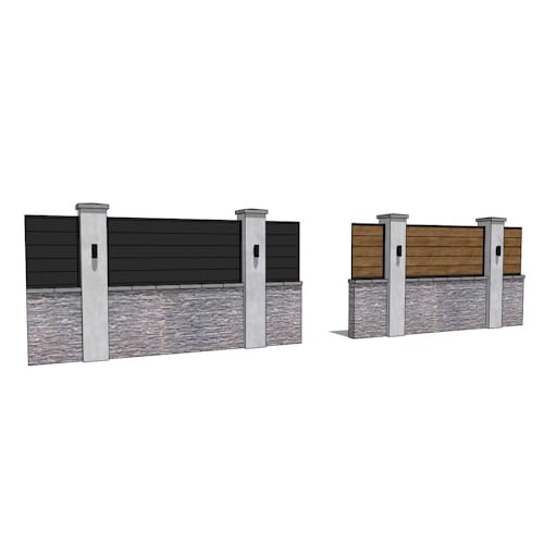 Aluminum 60 Wall Topper C-Channel